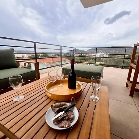 아파트 Casa Vista Splendide Vue Sur Le Golfe 포르토베쉬오
