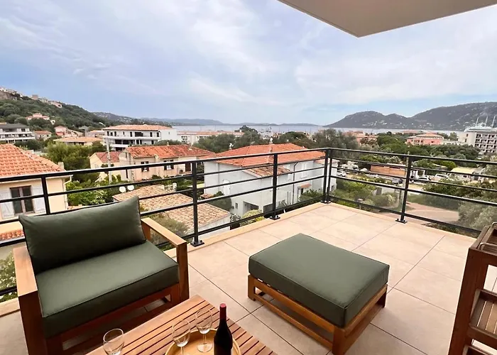 Apartamento Casa Vista Splendide Vue Sur Le Golfe Porto Vecchio