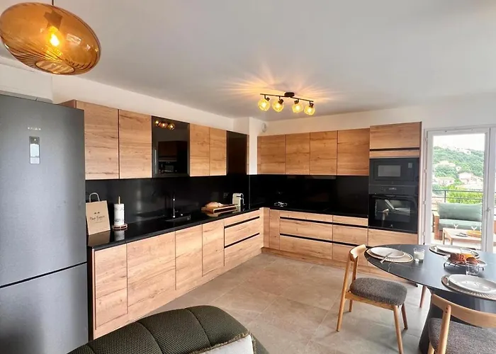 Casa Vista Splendide Vue Sur Le Golfe 公寓 *