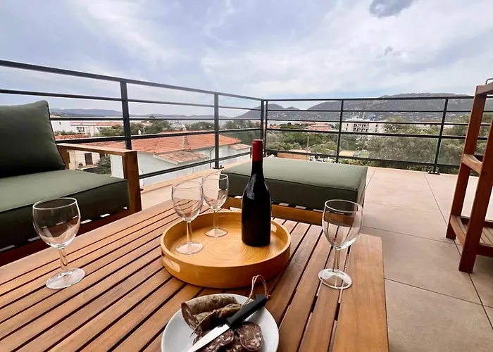 公寓 Casa Vista Splendide Vue Sur Le Golfe 维琪奥港